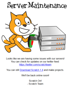 Scratch Server Maintenance